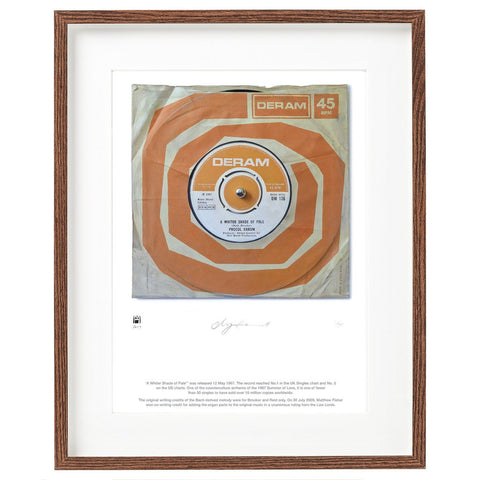 "A Whiter Shade Of Pale'' by Procol Harum (Print by Morgan Howell)