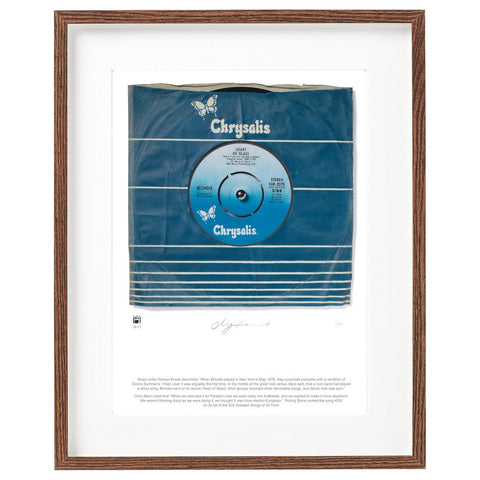 "Heart Of Glass'' by Blondie  (Print by Morgan Howell)