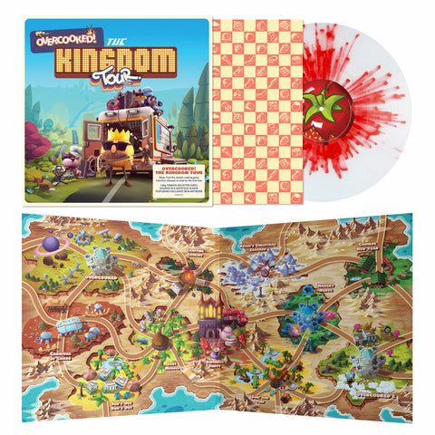 Various Artists - Overcooked! The Kingdom Tour [New 1x 12-inch Tomato Splatter Vinyl LP]