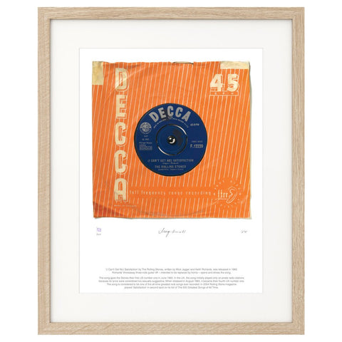 “(I Can't Get No) Satisfaction” - The Rolling Stones (Limited Edition Print by Morgan Howell)