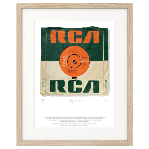 “The Jean Genie” - David Bowie (Limited Edition Print by Morgan Howell)