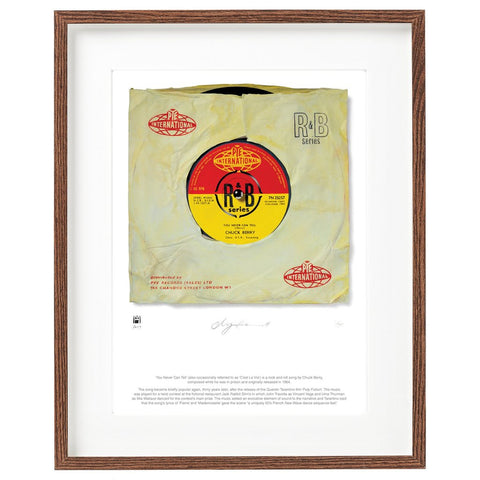 "You Never Can Tell'' by Chuck Berry (Print by Morgan Howell)