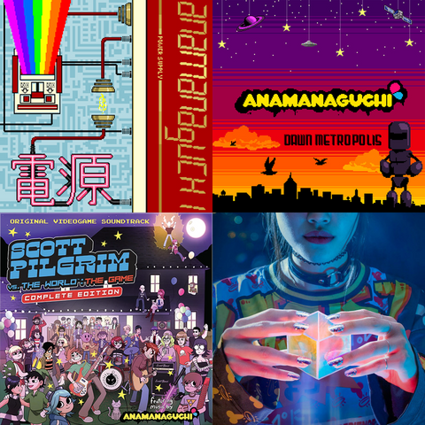 Anamanaguchi Back Catalogue Vinyl Bundle [4x New Vinyl Records]